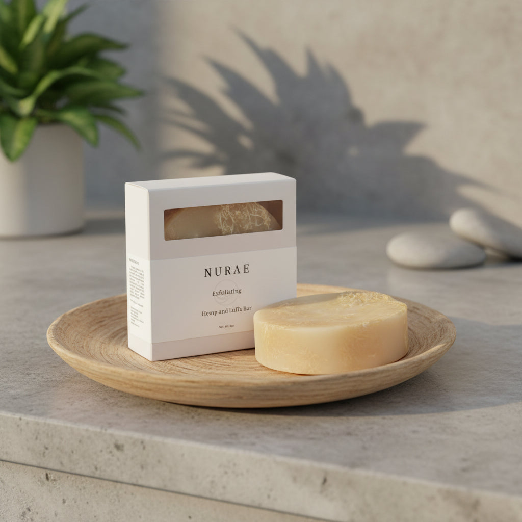 Exfoliating Hemp and Luffa Bar