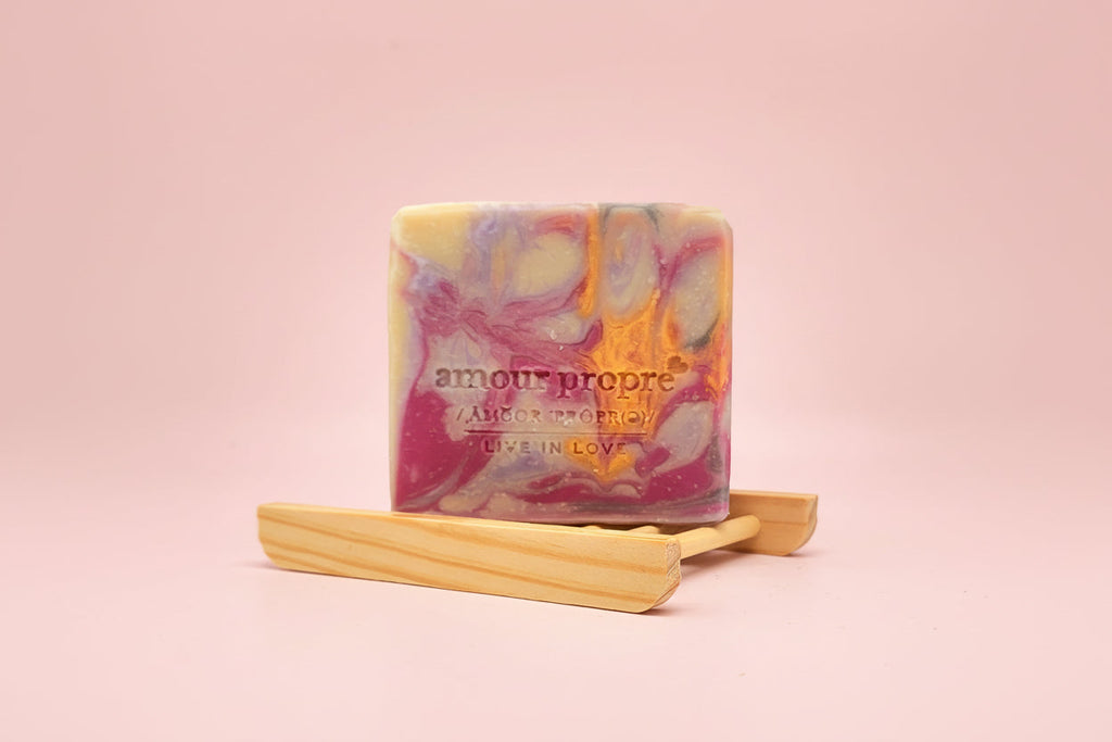 Bamboo Soap Saver | Sisal Mesh Soap Bag