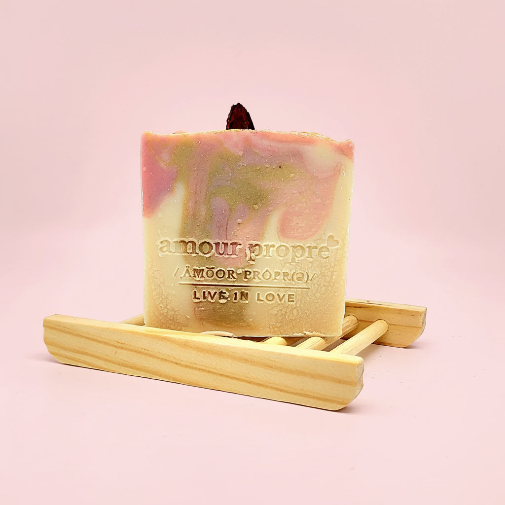 Bamboo Soap Saver | Sisal Mesh Soap Bag