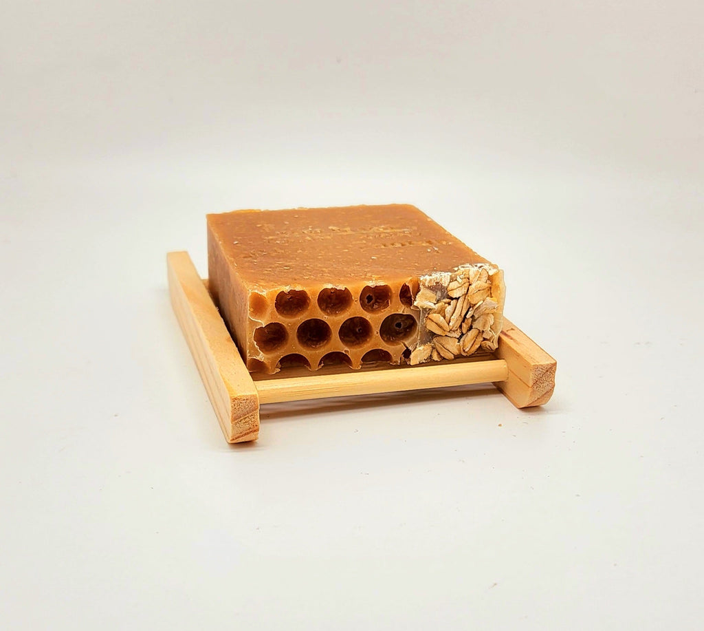 Bamboo Soap Saver | Sisal Mesh Soap Bag