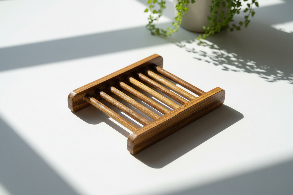 Bamboo Soap Saver | Sisal Mesh Soap Bag