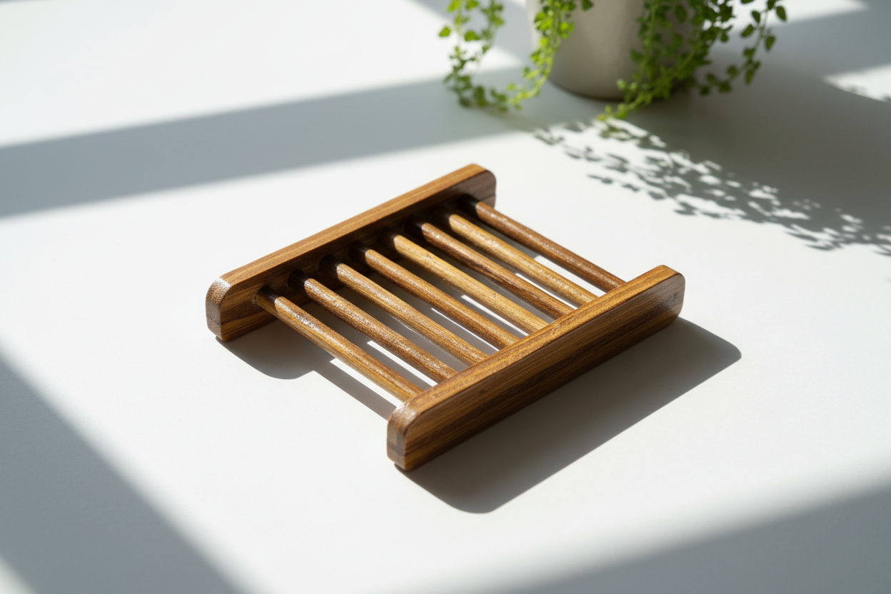 Bamboo Soap Saver | Sisal Mesh Soap Bag